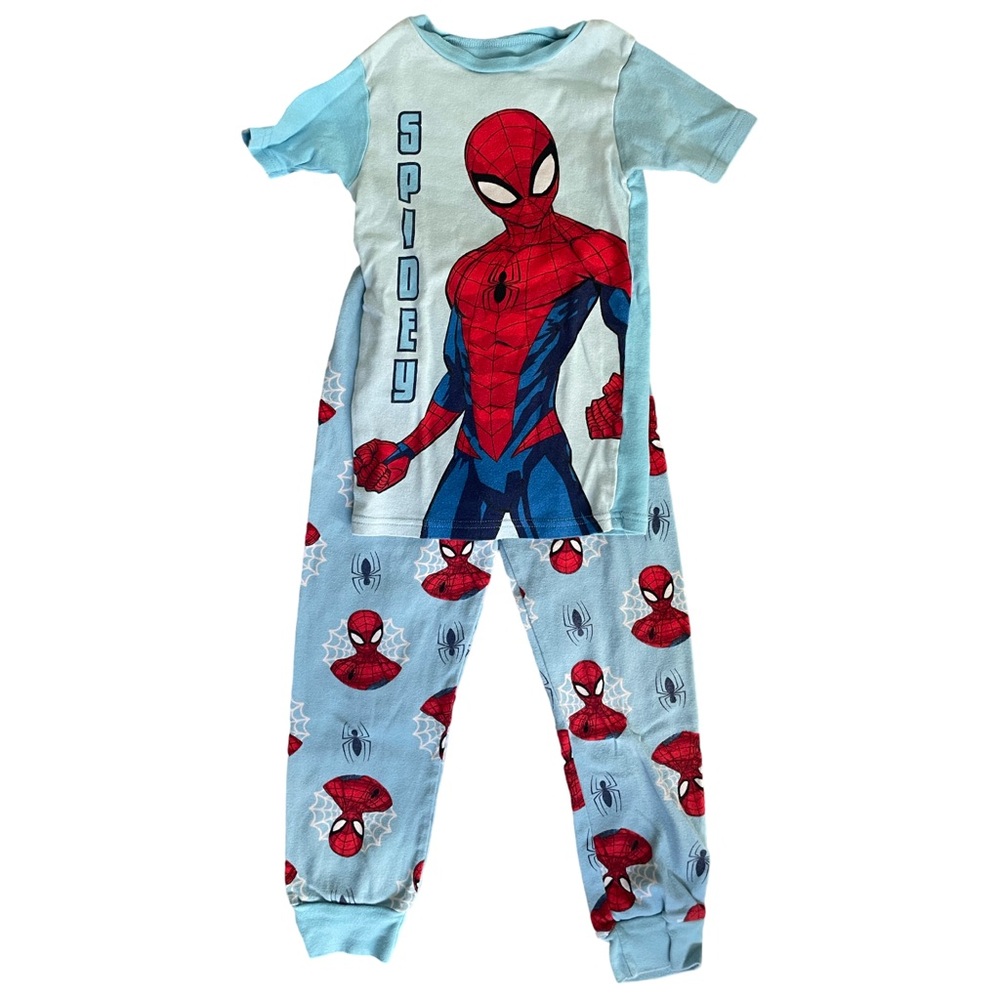 Spider-Man Kids Size 6 Short Sleeve/Pants Pajama Set